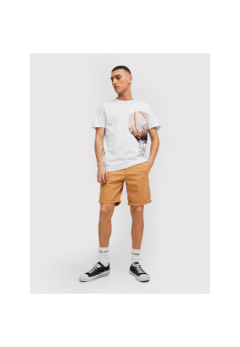 Jack&Jones Тишърт Graphic 12210354 Бял Regular Fit - Pepit.bg
