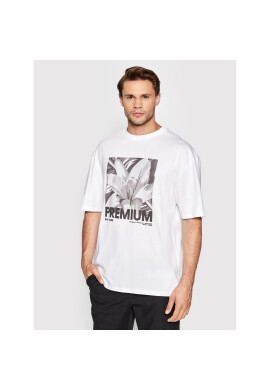 Jack&Jones PREMIUM Тишърт Harry 12203717 Бял Boxy Fit - Pepit.bg