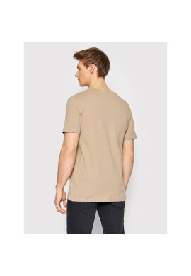 Jack&Jones Тишърт Linen Basic 12199713 Бежов Regular Fit - Pepit.bg