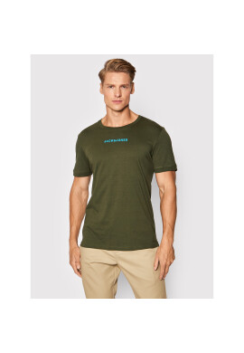 Jack&Jones Тишърт Marco 12192916 Зелен Regular Fit - Pepit.bg