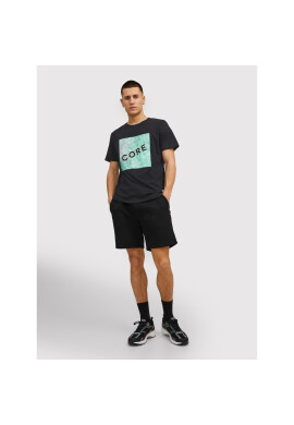 Jack&Jones Тишърт Nights 12210314 Черен Regular Fit - Pepit.bg