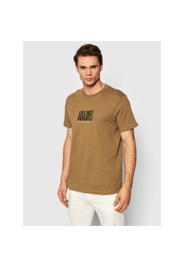 Jack&Jones Тишърт Nostalgia 12198012 Кафяв Regular Fit - Pepit.bg