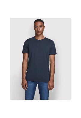 Jack&Jones Тишърт Orrganic Basic 12156101 Тъмносин Slim Fit - Pepit.bg