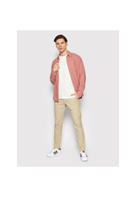 Jack&Jones Тишърт Positano 12209840 Бял Regular Fit - Pepit.bg