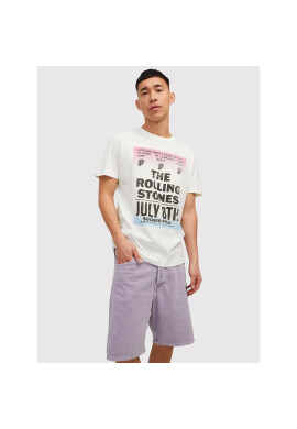 Jack&Jones PREMIUM Тишърт Rolls 12211095 Бял Regular Fit - Pepit.bg