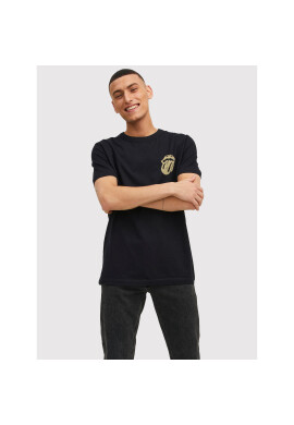 Jack&Jones PREMIUM Тишърт Rolls 12211095 Черен Regular Fit - Pepit.bg
