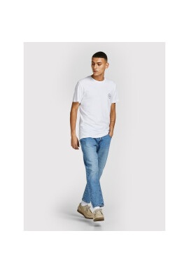 Jack&Jones Тишърт Shark 12205022 Бял Regular Fit - Pepit.bg