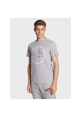 Jack&Jones Тишърт Stamp 12211446 Сив Regular Fit - Pepit.bg
