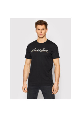 Jack&Jones Тишърт Tons 12205107 Черен Regular Fit - Pepit.bg
