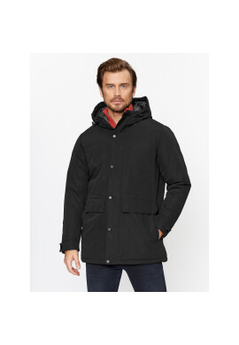 Jack&Jones Зимно яке 12236015 Черен Regular Fit - Pepit.bg