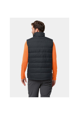 Jack Wolfskin Елек Ather Down Vest 1207691 Черен Regular Fit - Pepit.bg
