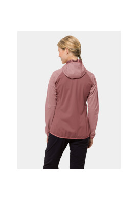 Jack Wolfskin Яке softshell Go Hike Softshell 1306862 Бордо Regular Fit - Pepit.bg