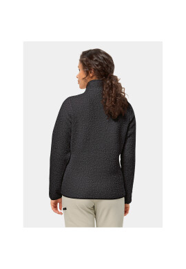Jack Wolfskin Полар High Curl Jacket 1708732 Черен Regular Fit - Pepit.bg