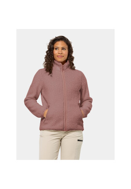 Jack Wolfskin Полар High Curl Jacket 1708732 Розов Regular Fit - Pepit.bg