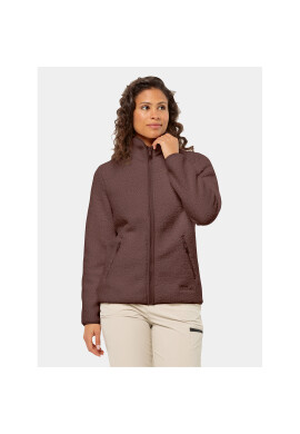 Jack Wolfskin Полар High Curl Jacket 1708732 Виолетов Regular Fit - Pepit.bg