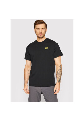 Jack Wolfskin Тишърт Essential 1808381 Черен Regular Fit - Pepit.bg