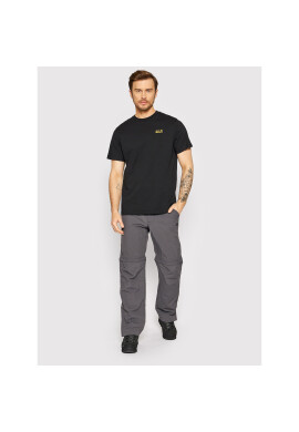 Jack Wolfskin Тишърт Essential 1808381 Черен Regular Fit - Pepit.bg