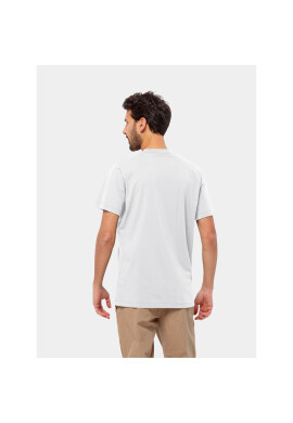 Jack Wolfskin Тишърт Essential Logo T 1809591 Бял Regular Fit - Pepit.bg