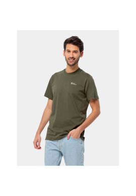 Jack Wolfskin Тишърт Essential T 1808382 Каки Regular Fit - Pepit.bg