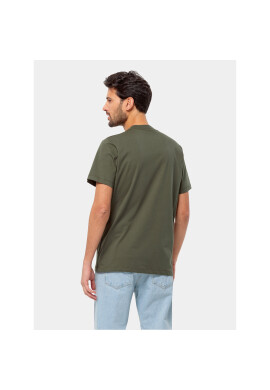 Jack Wolfskin Тишърт Essential T 1808382 Каки Regular Fit - Pepit.bg