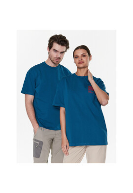 Jack Wolfskin Тишърт Unisex Eschenheimer Back 1809081 Син Regular Fit - Pepit.bg
