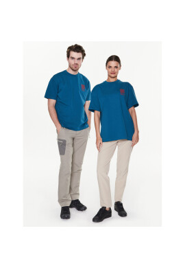 Jack Wolfskin Тишърт Unisex Eschenheimer Back 1809081 Син Regular Fit - Pepit.bg