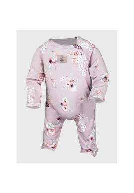 Jamiks Бебешки гащеризон със стъпала Misha JZF249 Розов Regular Fit - Pepit.bg