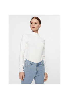 JDY Поло 15165633 Бял Slim Fit - Pepit.bg