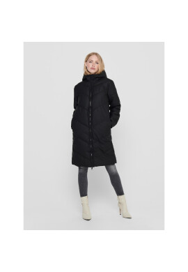 JDY Пухено яке 15217556 Черен Regular Fit - Pepit.bg