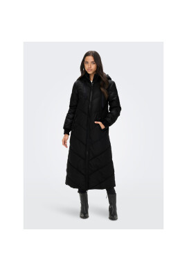 JDY Пухено яке 15265404 Черен Regular Fit - Pepit.bg
