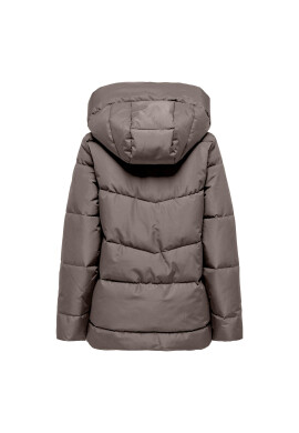 JDY Пухено яке 15300563 Кафяв Regular Fit - Pepit.bg