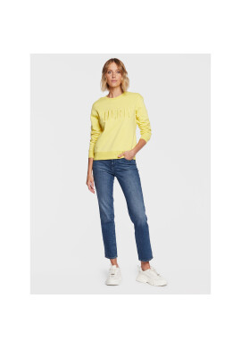 JDY Суитшърт Paris 15221015 Жълт Regular Fit - Pepit.bg