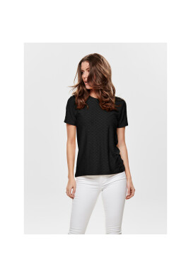 JDY Тишърт 15158450 Черен Regular Fit - Pepit.bg