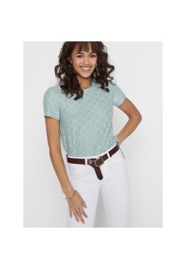 JDY Тишърт 15158450 Зелен Regular Fit - Pepit.bg