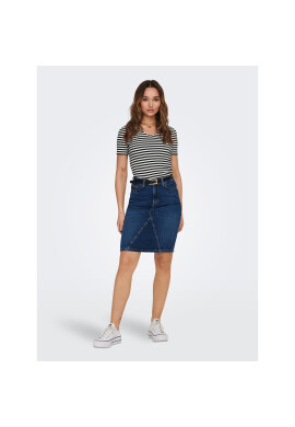 JDY Тишърт 15253481 Бял Stretch Fit - Pepit.bg