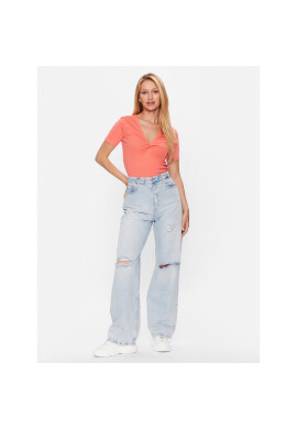 JDY Тишърт 15290782 Розов Regular Fit - Pepit.bg