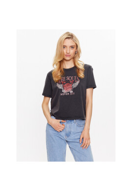 JDY Тишърт Farock 15295583 Черен Regular Fit - Pepit.bg