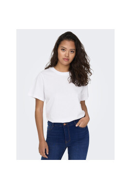 JDY Тишърт Pisa 15292431 Бял Regular Fit - Pepit.bg