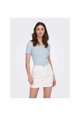 JDY Тишърт 15253481 Син Stretch Fit - Pepit.bg