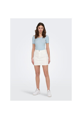 JDY Тишърт 15253481 Син Stretch Fit - Pepit.bg