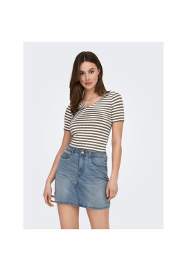 JDY Тишърт 15253481 Черен Stretch Fit - Pepit.bg