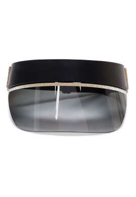 Jimmy Choo Козирка Calix 2M2 Черен - Pepit.bg