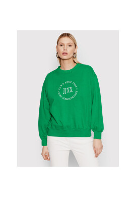 JJXX Суитшърт Beatrice 12200367 Зелен Oversize - Pepit.bg