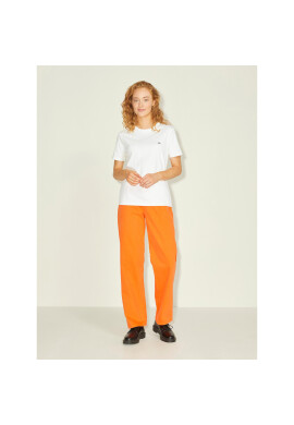 JJXX Тишърт 12200374 Бял Slim Fit - Pepit.bg