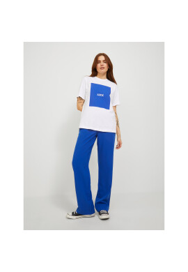 JJXX Тишърт 12204837 Бял Relaxed Fit - Pepit.bg