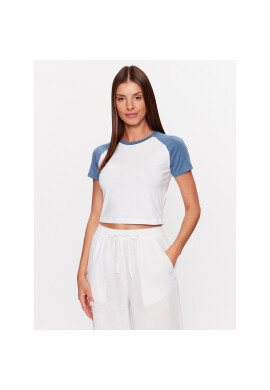 JJXX Тишърт 12233468 Бял Stretch Fit - Pepit.bg