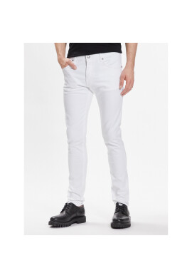 John Richmond Дънки RMP23078JE Бял Straight Fit - Pepit.bg