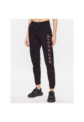 John Richmond Долнище анцуг UWP23044PA Черен Classic Fit - Pepit.bg