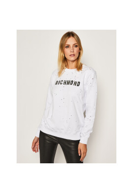 John Richmond Суитшърт Omaha RWP20007FE Бял Regular Fit - Pepit.bg