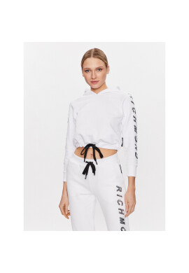 John Richmond Суитшърт UWP23046FE Бял Modern Fit - Pepit.bg